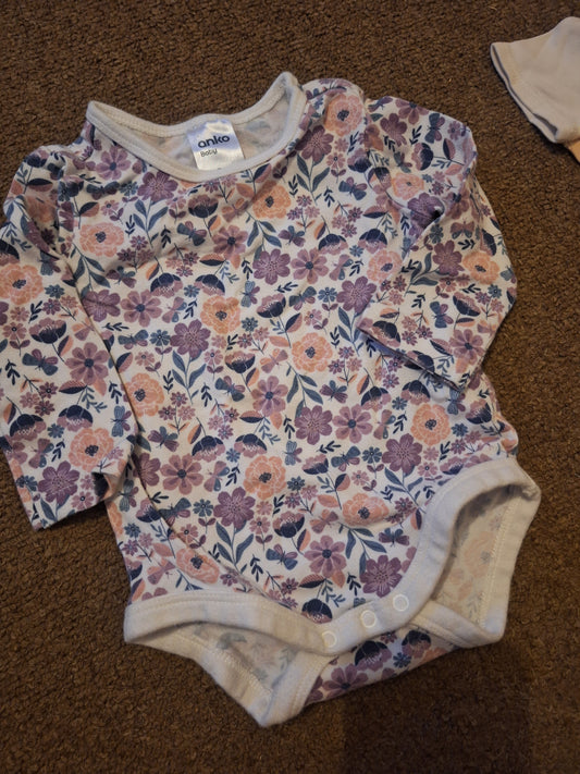 (00) Anko Flower body suit