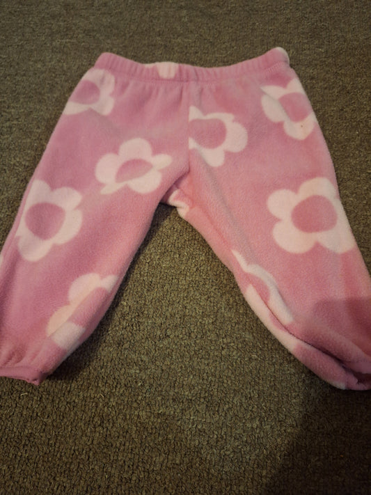 (00) Anko Pink Flower tracksuit pants