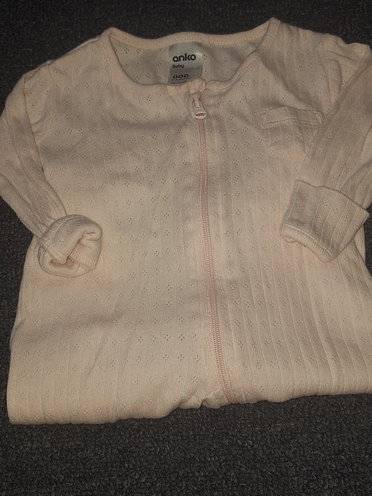 [000] Anko Baby Light pink onesie