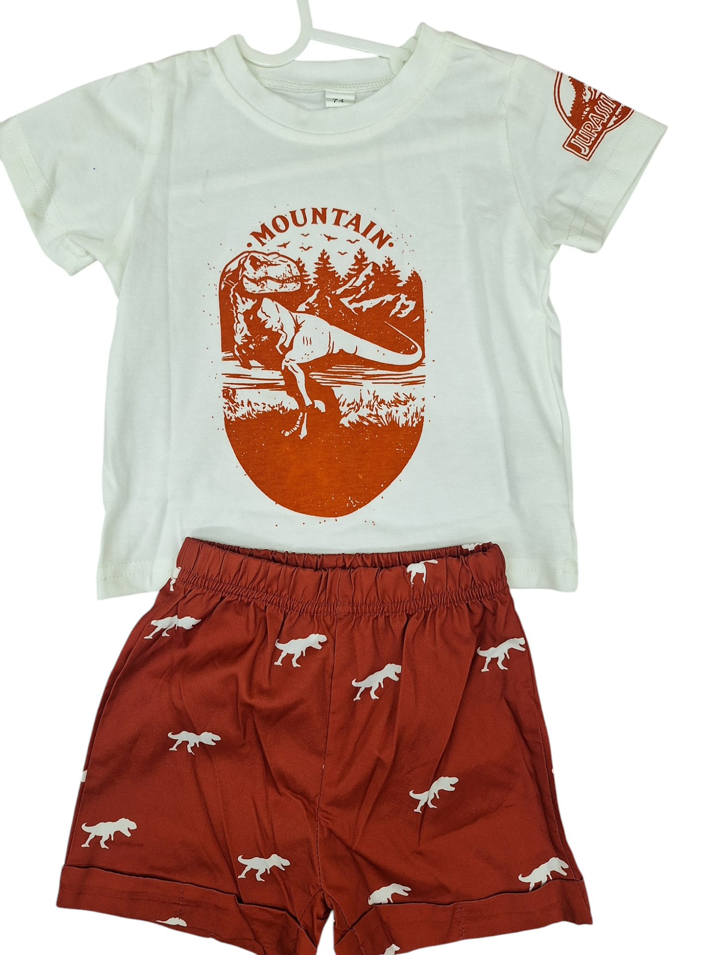 Boys Jurassic 2 piece set