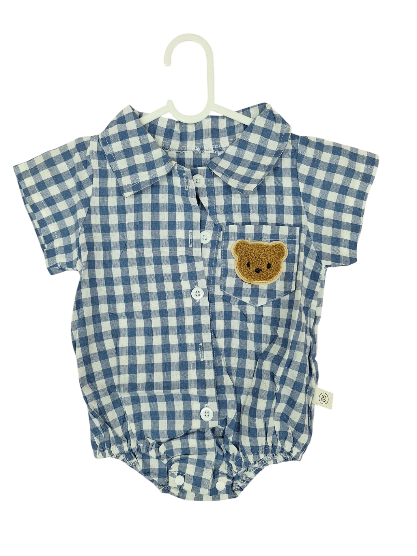 Baby Boys Bear Print Romper