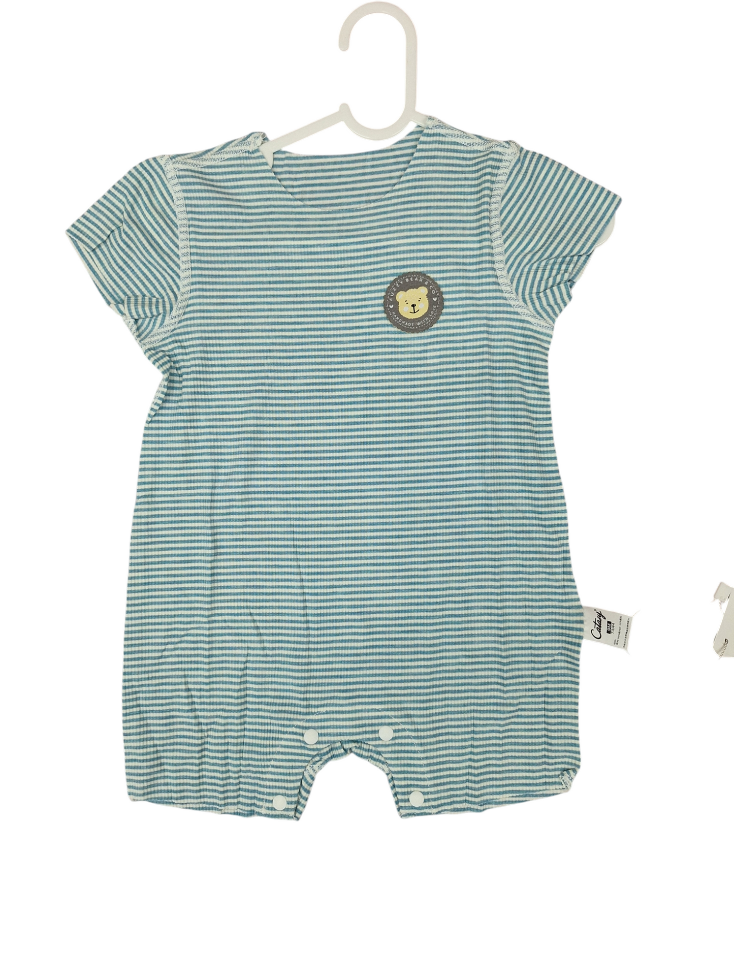 Baby Boys Striped Romper