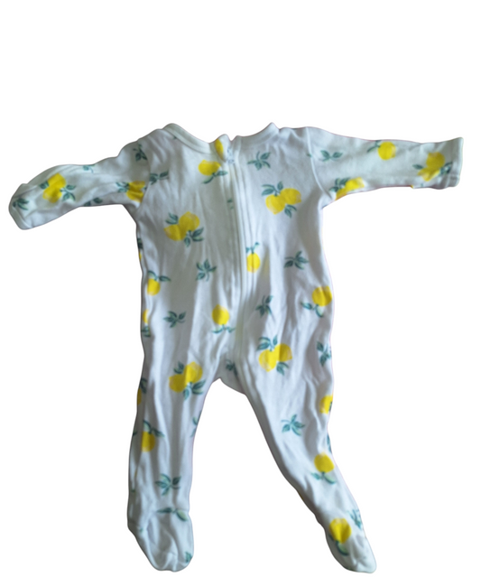 Baby Berry Zip up onesie