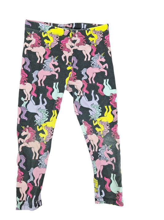 Girls Tights with Unicorn Print