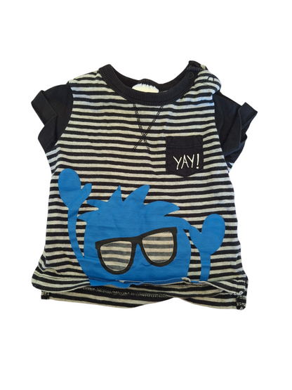 (O-3MONTHS)  BABY T-SHIRT PACK